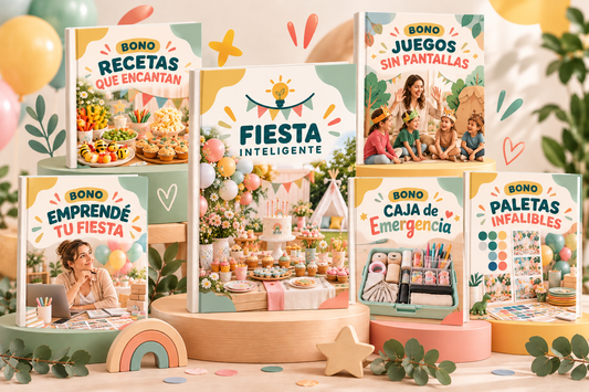 Fiesta Inteligente: El método para crear fiestas infantiles bonitas, saludables y económicas